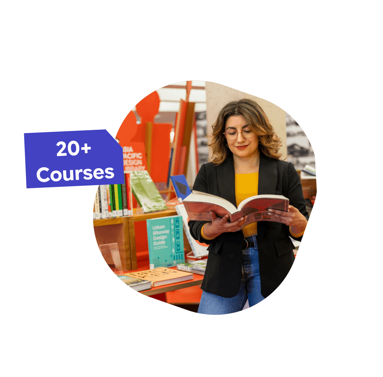 Student studying undergraduate courses in London